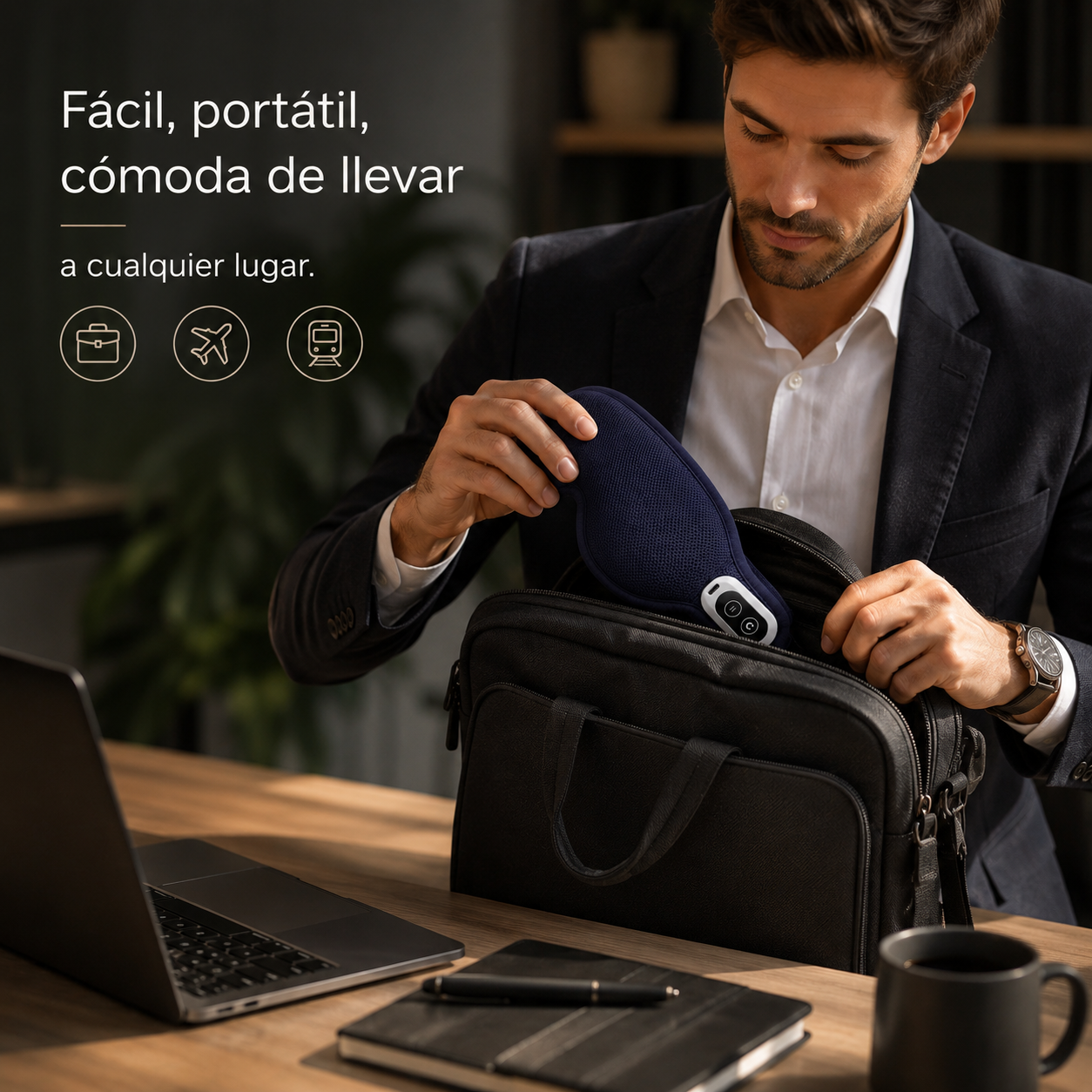 Guardada en un bolso